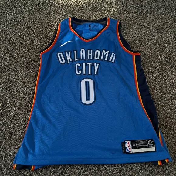 Nike Other - Nike Oklahoma City jersey. Westbrook 0. Never worn. Size XL